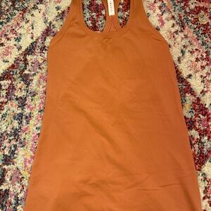 Women's lulu mauve pink Tank Top